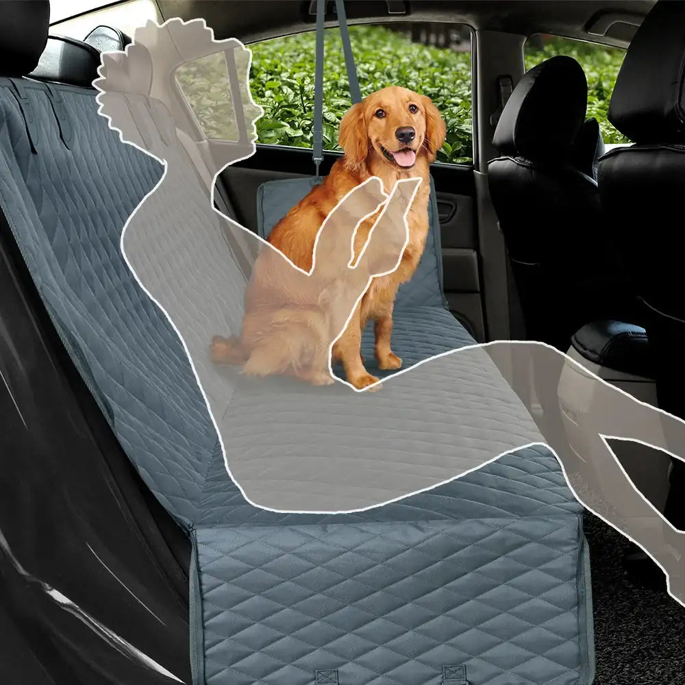 Waterproof Car Back Seat Cover for Dogs – Scratchproof Pet Travel Protector Hammock | ArmoredDog™ - ArmoredDog