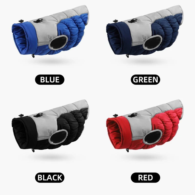 Reflective Waterproof/Winter Dog Jacket with Harness – Warm Padded Winter Coat for Outdoor Safety | ArmoredDog™ - ArmoredDog