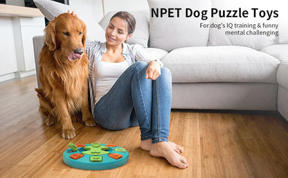 Interactive Dog Puzzle Feeder Toy | Slow Feeder & IQ Training Game for Mental Stimulation and Fun | ArmoredDog™ - ArmoredDog