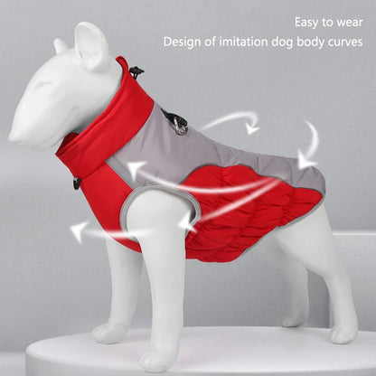 Reflective Waterproof/Winter Dog Jacket with Harness – Warm Padded Winter Coat for Outdoor Safety | ArmoredDog™ - ArmoredDog