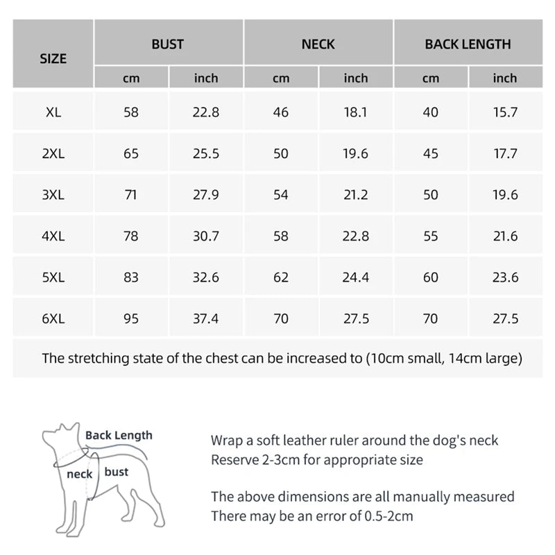 Reflective Waterproof Dog Jacket with Harness – Warm Padded Winter Coat for Outdoor Safety | ArmoredDog™