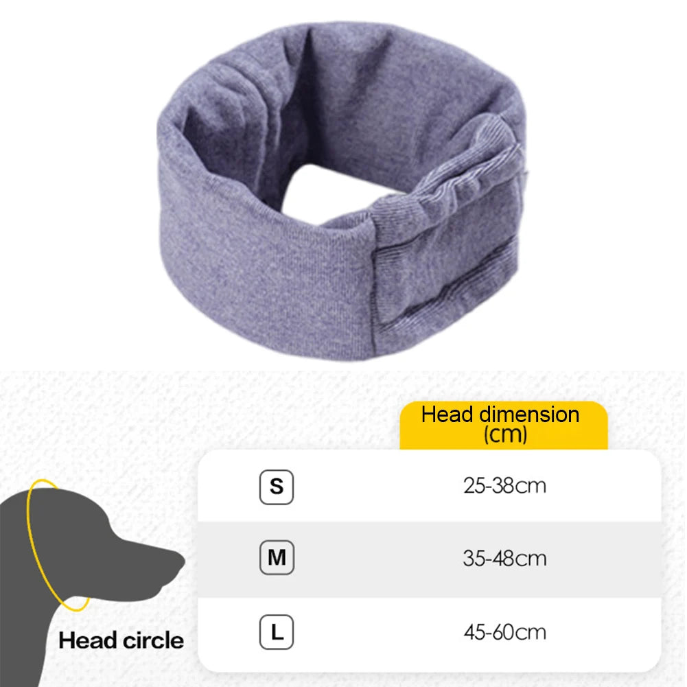 Dog Ear Muff & Anxiety Relief Snood – Soft Warm Head Wrap for Noise Protection, Grooming & Winter Comfort | ArmoredDog™ - ArmoredDog