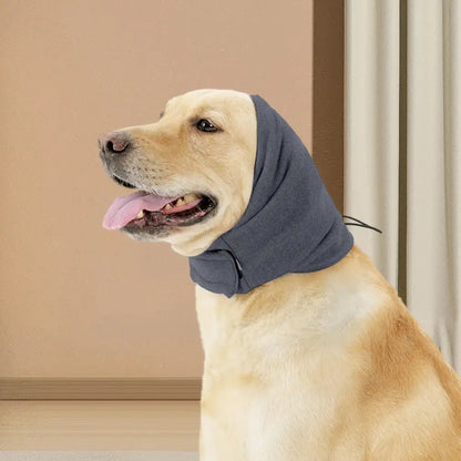Dog Ear Muff & Anxiety Relief Snood – Soft Warm Head Wrap for Noise Protection, Grooming & Winter Comfort | ArmoredDog™ - ArmoredDog