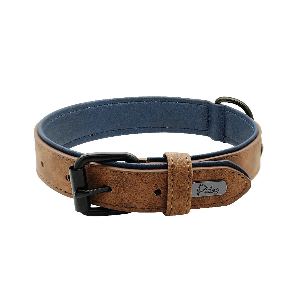 Premium Soft Suede Leather Dog Collar – Durable, Adjustable & Comfortable for All Breeds | ArmoredDog™ - ArmoredDog