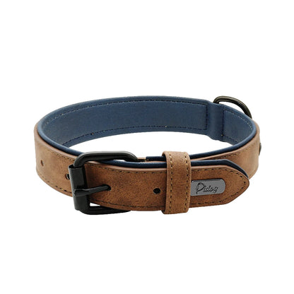 Premium Soft Suede Leather Dog Collar – Durable, Adjustable & Comfortable for All Breeds | ArmoredDog™ - ArmoredDog