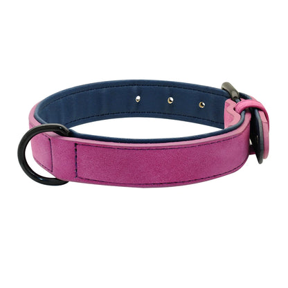 Premium Soft Suede Leather Dog Collar – Durable, Adjustable & Comfortable for All Breeds | ArmoredDog™ - ArmoredDog