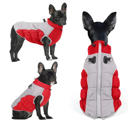 Reflective Waterproof/Winter Dog Jacket with Harness – Warm Padded Winter Coat for Outdoor Safety | ArmoredDog™ - ArmoredDog