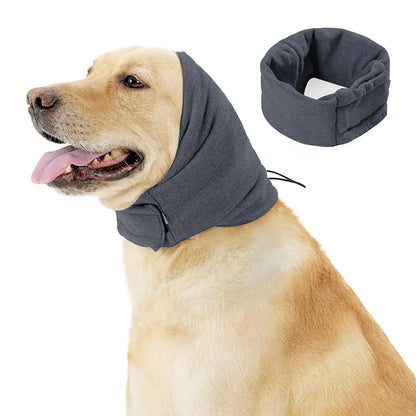 Dog Ear Muff & Anxiety Relief Snood – Soft Warm Head Wrap for Noise Protection, Grooming & Winter Comfort | ArmoredDog™ - ArmoredDog