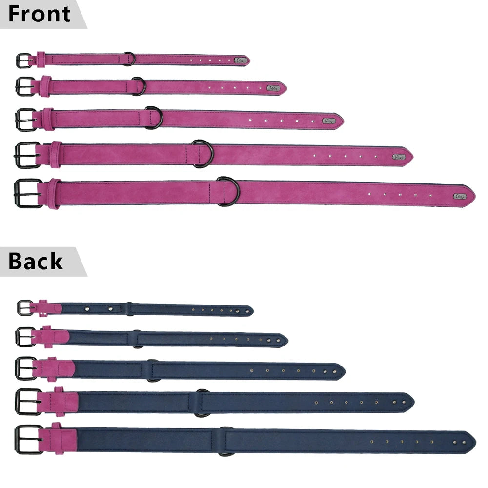 Premium Soft Suede Leather Dog Collar – Durable, Adjustable & Comfortable for All Breeds | ArmoredDog™ - ArmoredDog