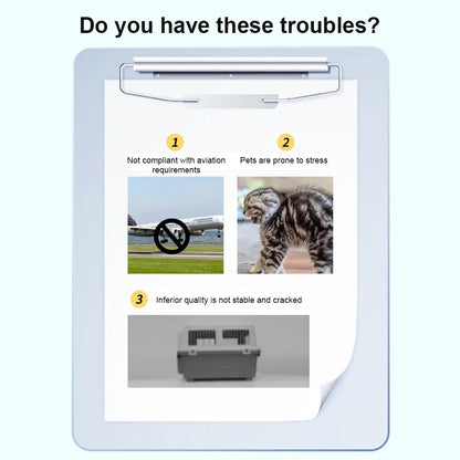 Airline Approved Pet Carrier with Wheels | Heavy-Duty Trolley Travel Crate for Dogs & Cats | ArmoredDog™ - ArmoredDog