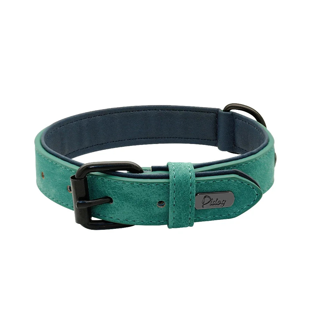 Premium Soft Suede Leather Dog Collar – Durable, Adjustable & Comfortable for All Breeds | ArmoredDog™ - ArmoredDog