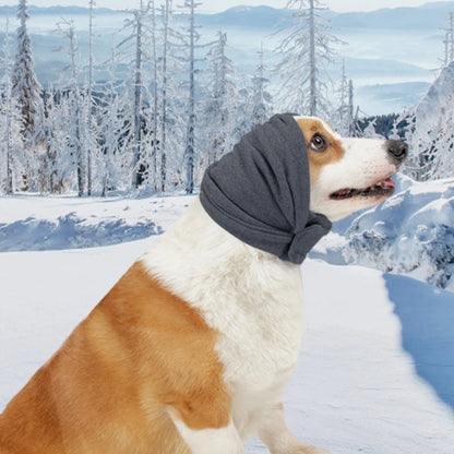 Dog Ear Muff & Anxiety Relief Snood – Soft Warm Head Wrap for Noise Protection, Grooming & Winter Comfort | ArmoredDog™ - ArmoredDog