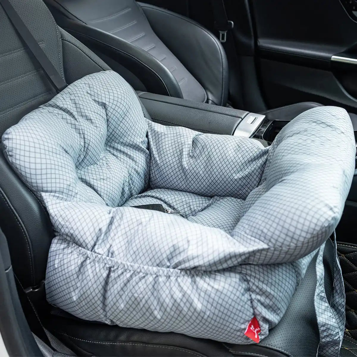 Soft Pet Car Seat Bed | Portable Dog & Cat Travel Booster Seat | Cozy Safety Carrier for Small Pets - ArmoredDog