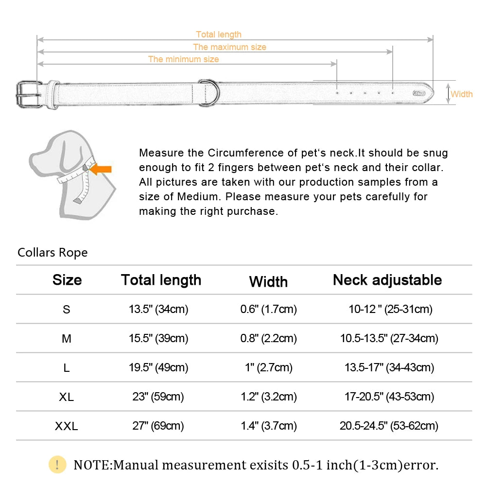 Premium Soft Suede Leather Dog Collar – Durable, Adjustable & Comfortable for All Breeds | ArmoredDog™ - ArmoredDog