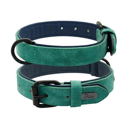 Premium Soft Suede Leather Dog Collar – Durable, Adjustable & Comfortable for All Breeds | ArmoredDog™ - ArmoredDog