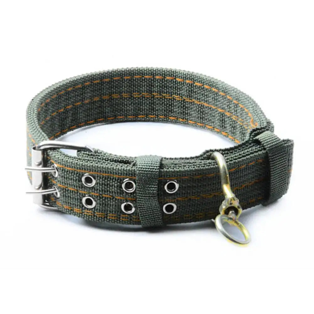 Heavy-Duty Tactical Nylon Dog Collar – Adjustable, Durable & Comfortable Outdoor Collar for All Breeds | ArmoredDog™ - ArmoredDog