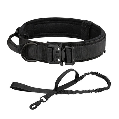 Tactical Dog Collar with Heavy-Duty Metal Buckle & D-Ring – Adjustable Military-Grade Nylon | ArmoredDog™ - ArmoredDog