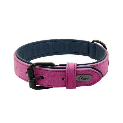 Premium Soft Suede Leather Dog Collar – Durable, Adjustable & Comfortable for All Breeds | ArmoredDog™ - ArmoredDog