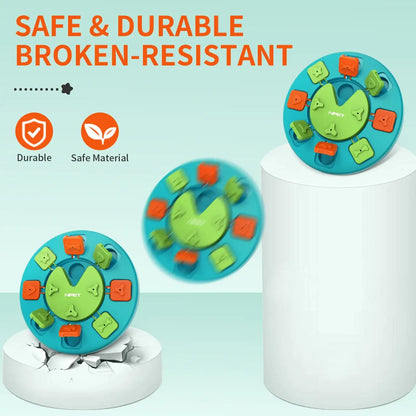 Interactive Dog Puzzle Feeder Toy | Slow Feeder & IQ Training Game for Mental Stimulation and Fun | ArmoredDog™ - ArmoredDog