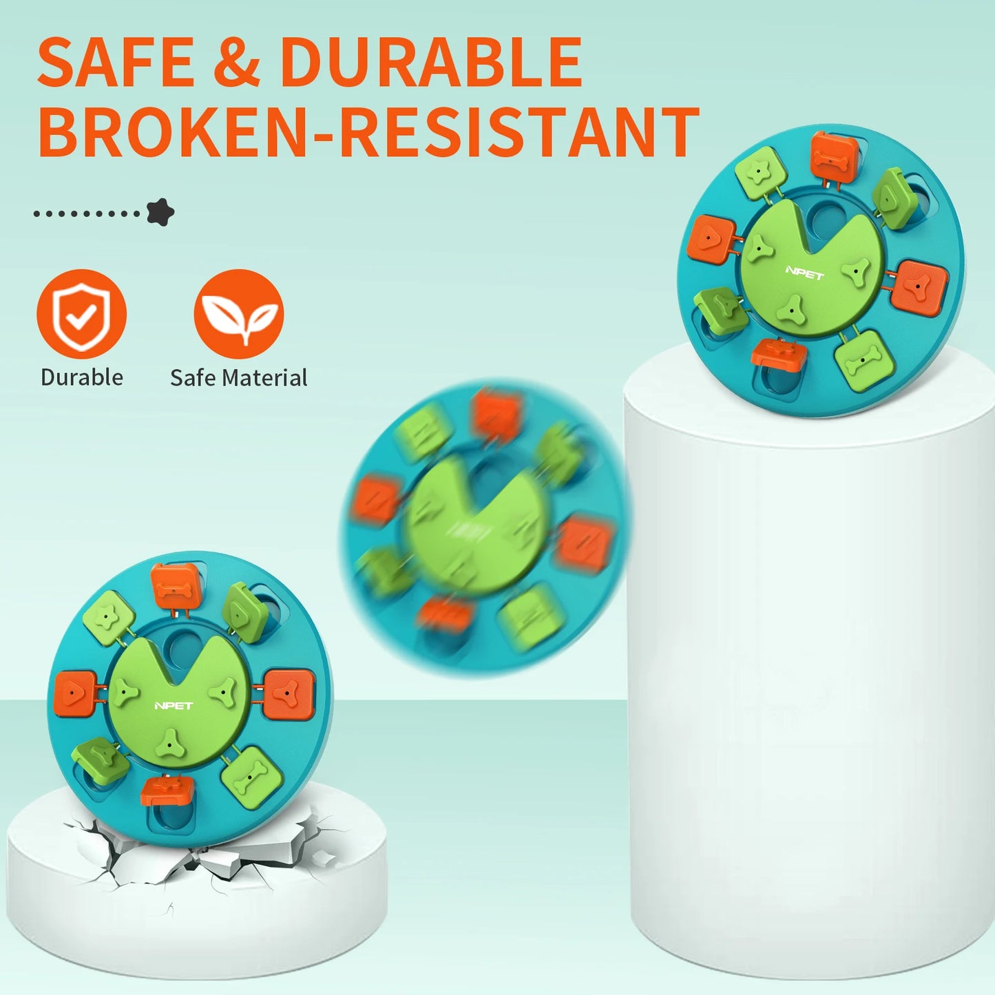 Interactive Dog Puzzle Feeder Toy | Slow Feeder & IQ Training Game for Mental Stimulation and Fun | ArmoredDog™ - ArmoredDog