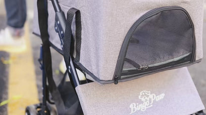 3-in-1 Pet Stroller Carrier | Foldable Lightweight Travel Buggy for Dogs & Cats | ArmoredDog™