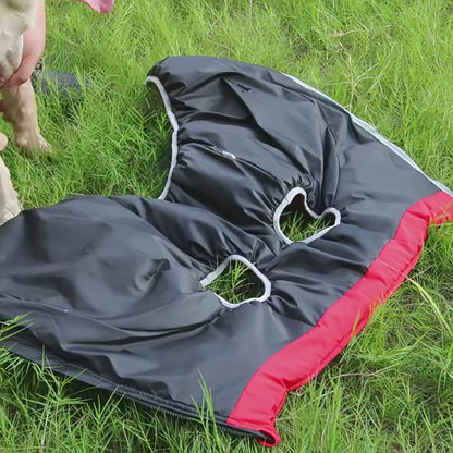 Reflective Waterproof Dog Jacket with Harness – Warm Padded Winter Coat for Outdoor Safety | ArmoredDog™